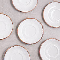 Набір з 6 блюдець Porland Seasons 16 см бежеві