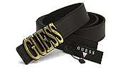 Ремінь жіночий GUESS Двосторонній 28 мм чорний коричневий, фото 7