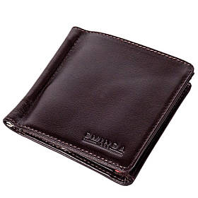 Затиск для грошей Eminsa 1105-19-3 шкіряний темно-коричневий