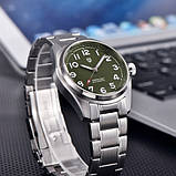 Механічний годинник для дайвінгу Pagani Design PD-1717 Silver-Green, фото 4
