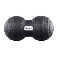 Массажный мяч двойной U-POWEX Epp foam peanut ball (d8*16cm.) Black