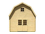 Будинок з термообробленого бруса 40 м2 від виробника. Thermo Wooden House 116, фото 3