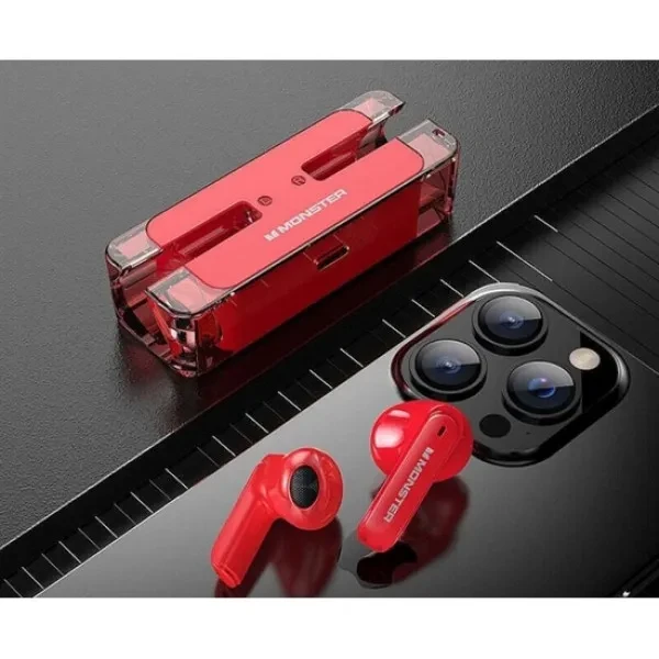 Наушники MONSTER Airmars XKT08 red