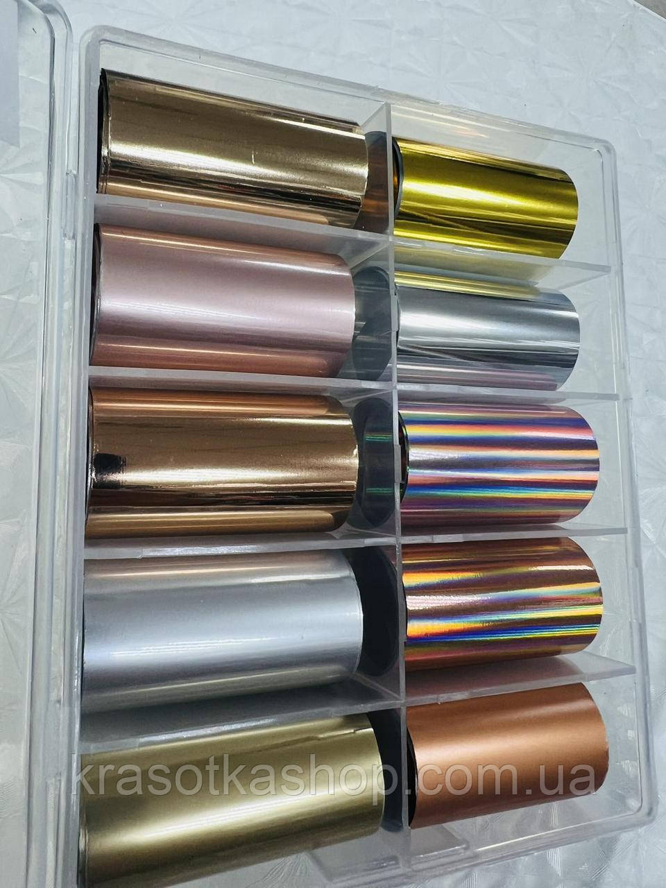 Набір фольги для нігтів (без узору №3), фото 1