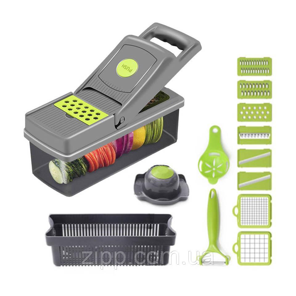 Овочерізка Nicer Dicer LSD-101 з насадками