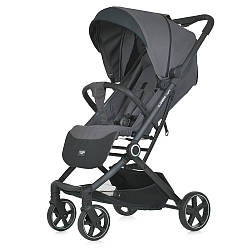 Прогулянкова дитяча коляска EL CAMINO ME 1099 LYRA Grey, від народження до 3 років