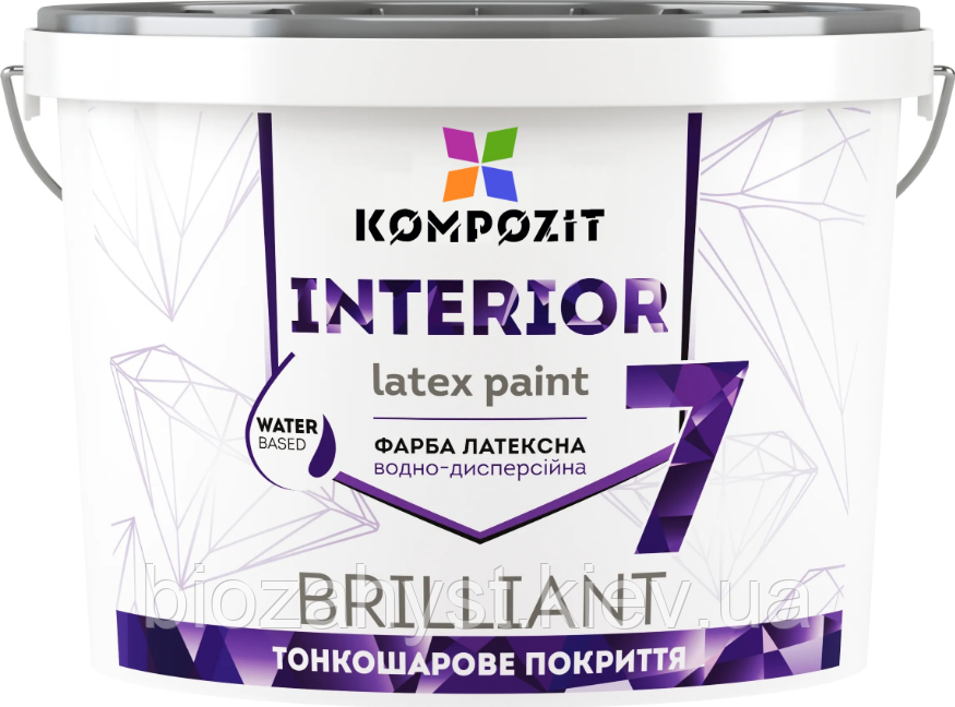 Фарба інтерєрна INTERIOR Kompozit 7 База-С 14 кг