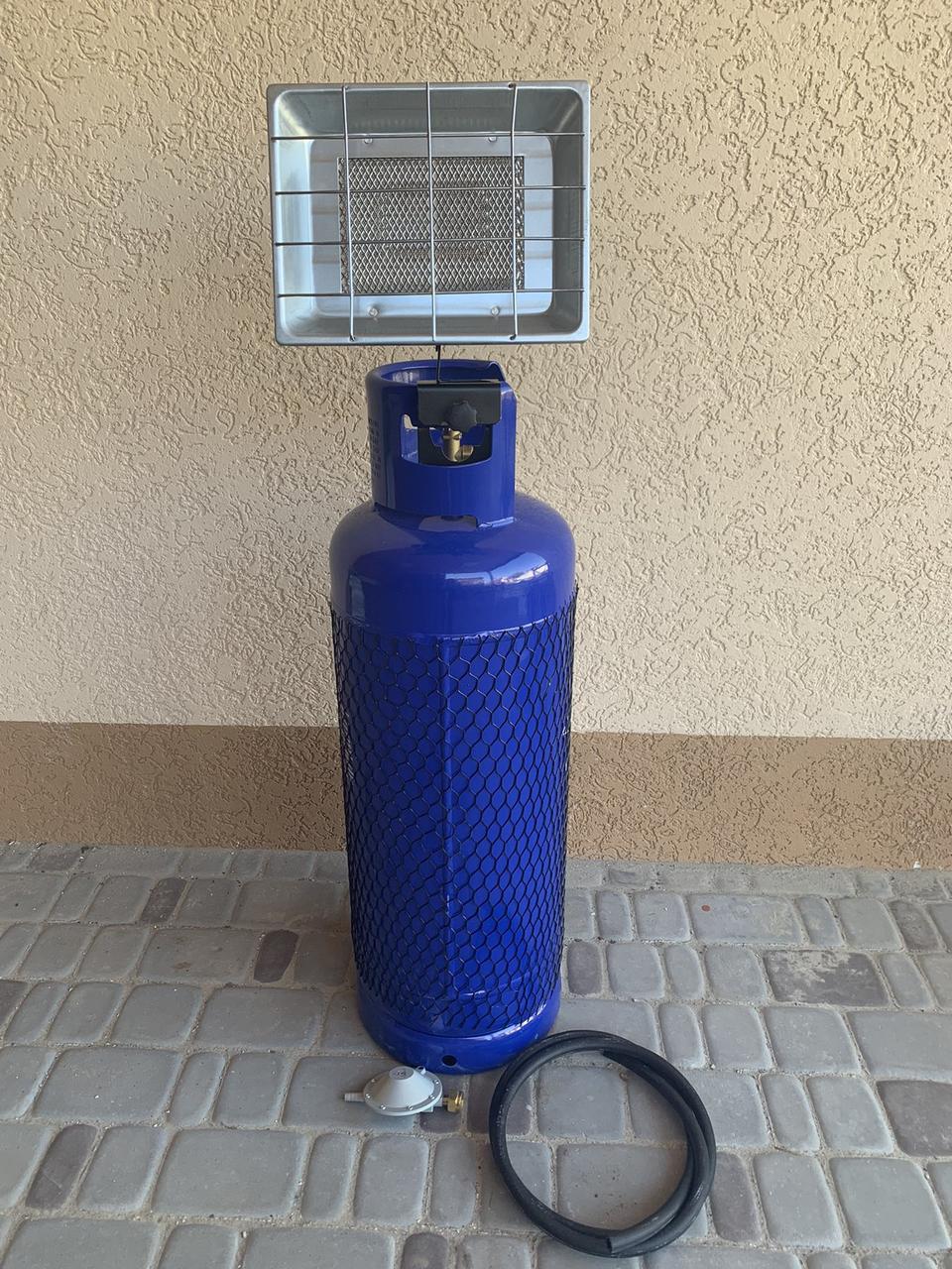 Комплект газовий балон газовий Werk 50л, пальник обігрівач ORGAZ SB-630, фото 1