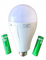 Лампа аварийная с 2 аккумуляторами 20 watt 6800-7300k