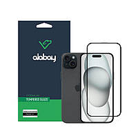 Защитное стекло Alabay для iPhone 15 Anti Static (Dust-Proof)
