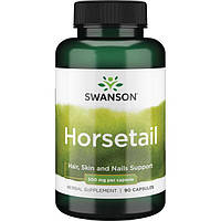 Хвощ, Swanson, Horsetail, 500 мг, 90 капсул