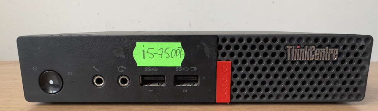 Тонкий клієнт Lenovo ThinkCentre M910q USFF i5-7500T (4 ядра)/8 GB DDR4/Intel HD Graphics 530/s1151