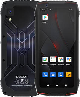 Cubot KingKong Mini 3 4.5" 6GB RAM 128GB ROM 3000мАч 20Мп 4G IP68 IP69K NFC Android12 Black-Red
