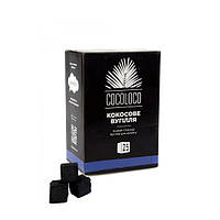 Кокосовый уголь для кальяна Cocoloco - Натуральный, Быстроразжигаемый, 1 кг, 72 штуки в упаковке