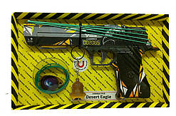 Зібрана модель Резинкострел "DESERT EAGLE PREDATOR" (паковання BOX), у кор. 23*17 см, Сувенір Декор, Україна
