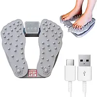 Електромасажер для стоп із розминальним і розслаблювальним ефектом, масажер для поліпшення кровообігу в ногах