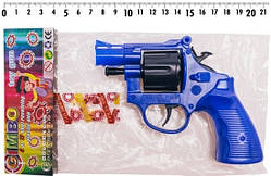Револьвер під пістони 13 * 11 см, у комплекті пістотні: один пісттон на 8 пострілів, пак. 20*12см (132шт)