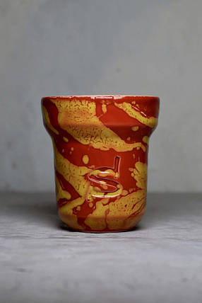 Чаша для кальяну Space&Solaris Hookah Bowl - "Spiderman" (червоно-жовта), фото 1