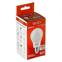Светодиодная лампа SIVIO E27-A60-10W-6400K
