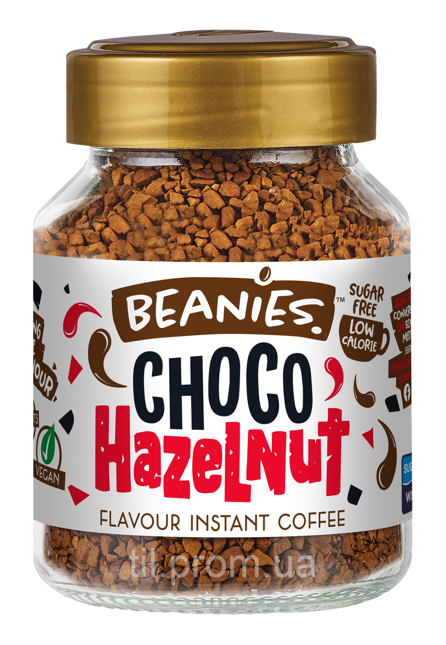 Кава розчинна Beanies шоколадний фундук, фото 1