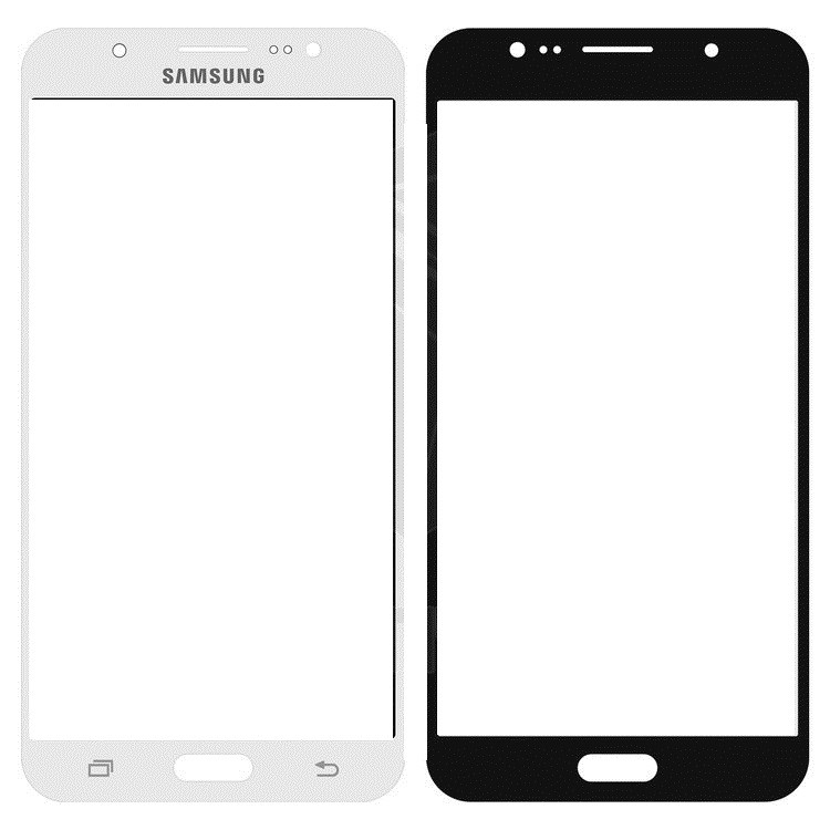 Скло корпусу Samsung J710 Galaxy J7 2016 white, фото 1