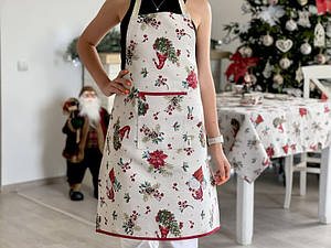 Кухонний Новорічний фартух EDEN1268B
