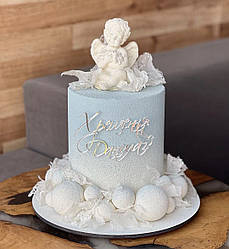 Силіконовий молд у форматі ЗД - для шоколаду "Ангел з квітами"