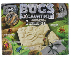 Набір для проведення розкопок "BUGS EXCAVATION" жуки, (укр.), в кор. 18*24*5 см (6 шт.)