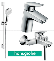 Набор смесителей для ванны Hansgrohe EcoSmart Logis 100 (20200009)