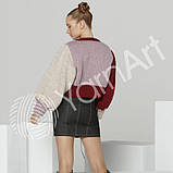 YarnArt ALPINE ALPACA NEW (Альпін Альпака) № 1447 сірый (Напіввовна пряжа, нитки для в'язання), фото 5