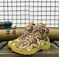 Тактические ботинки АК мультикам осени, Военные берцы мужские, Демисезонные полуберцы multicam