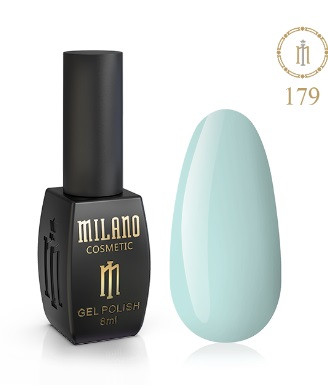 ГЕЛЬ ЛАК MILANO 8 МЛ № 179 гелевий лак для манікюру для LED лампи красивий манікюр