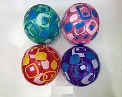 М'яч гумовий 9 дюймів, 60 грамів, 4 кольори ЦЕНА ЗА ПЗ. 10ШТ (500шт)