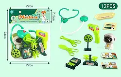 Набір ветеринара B 167-43 (128/2) 12 елементів, песик, у пакет