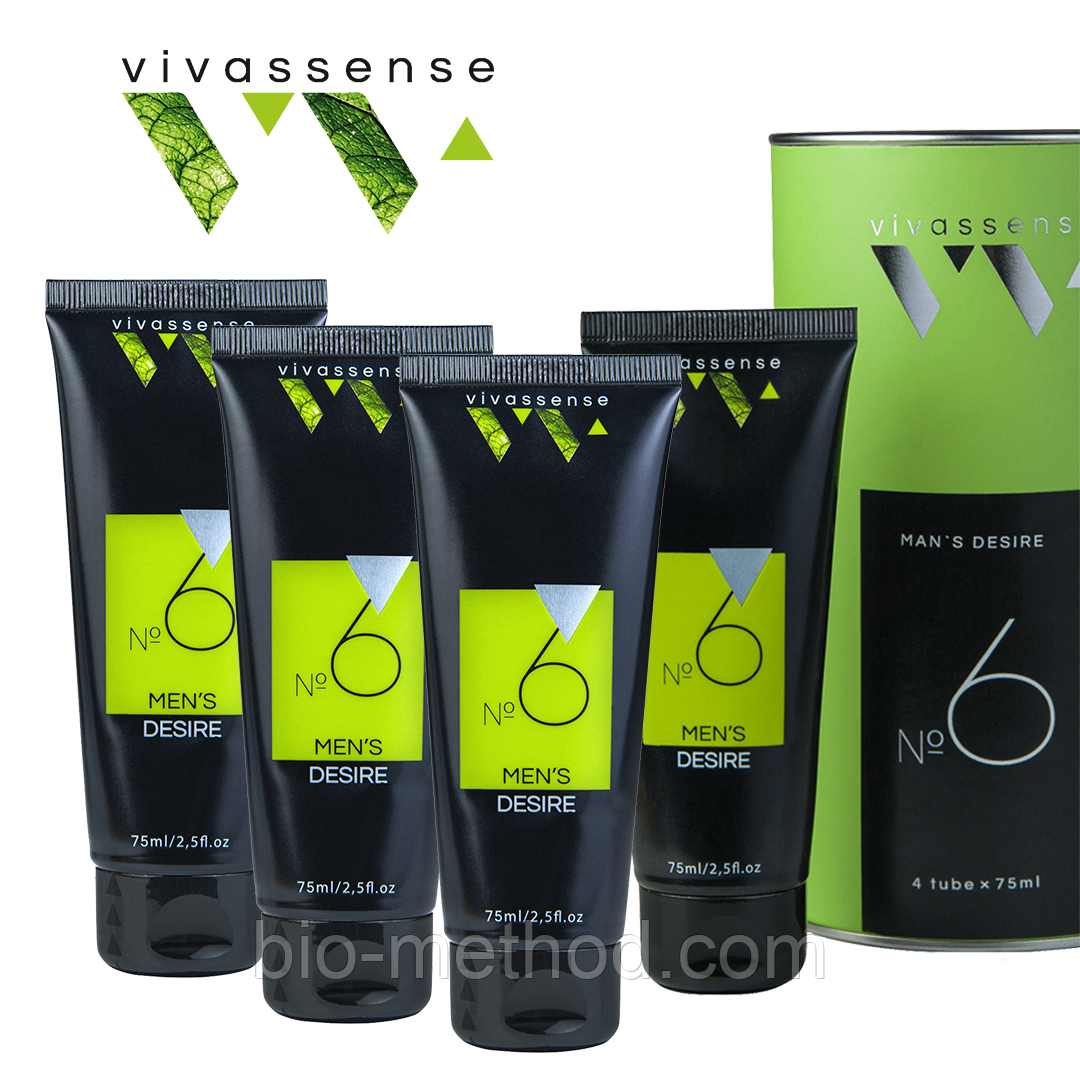 БІОПАСТА VIVASSENSE №6 MAN`S DESIRE  75мл / 4шт