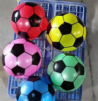 Мяч резиновый 9", 60 грамм, ЦЕНА ЗА УП. 10ШТ, 5 цветов (500шт)