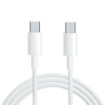 PD кабель Type-C to Type-C Apple, 1м білий (Foxconn)