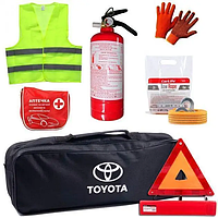 Набор автомобилиста техпомощи для Toyota с логотипом марки авто