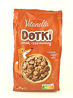 Сухий сніданок міні-печиво з шоколадними крихтами Vitantella Dotki 250 г Польща