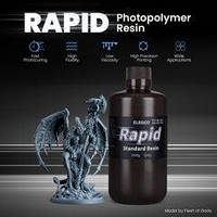 Фотополимерная смола Rapid Standart Resin Grey