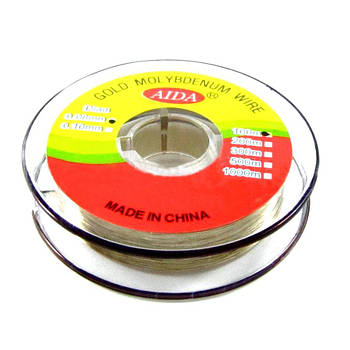 Струна 0,08мм/ 50м AIDA для розділення дисплея від сенсору