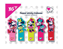 Індекси паперові YES "Minnie Mouse" 50x15мм, 100 шт (5x20)