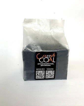 Горіхове вугілля Crazzy COAL - 0.5 кг, 36 штук, Екологічно чисте (Без коробки), фото 2