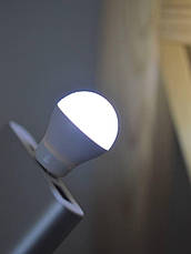 Usb led лампа 5V 1A світильник кулька, Usb led світильник, Світлодіодна лампа від повербанка, фото 3
