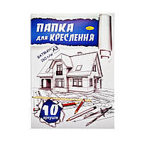 Папка для черчения А3 ПК3-160-10, 10 листов, 160 г/м2 от LamaToys