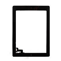 Сенсор iPad 2 с кнопкой меню (home) black (оригинал)