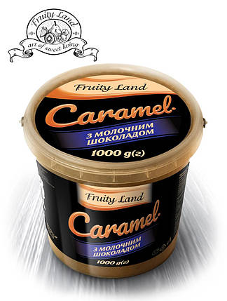 Карамель молочний шоколад натуральна  Fruityland,1кг, фото 2