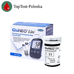 Тест смужки GluNeo Lite 25 штук