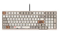 Akko Клавіатура механічна 3098S One Piece Calligraphy 98Key, CS Jelly Blue, USB-A, Hot-swappable, EN/UKR, RGB,