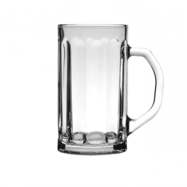 Набір келихів для пива Ніколь 6 шт 300 мл прозорий